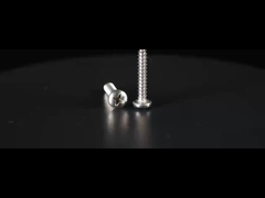 Cabeça de máquina de panelas de aço inoxidável em recessos cruzados para parafusos de auto-aperto DIN 7981